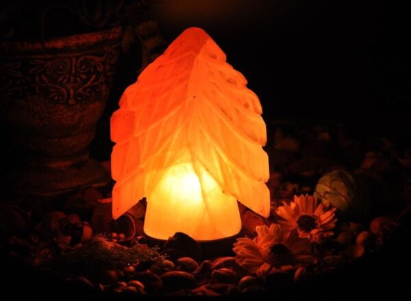 Himalayan Pink Salt Christmas Tree Shape Lamp - Image 3