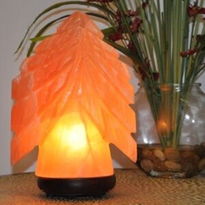 Himalayan Pink Salt Christmas Tree Shape Lamp