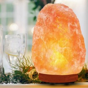 Himalayan Pink Salt Lamp, 7 – 9 inch Height